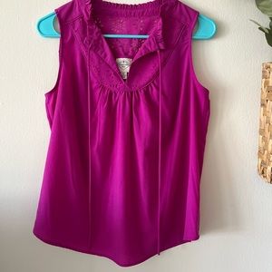 Pink St. John's Blouse